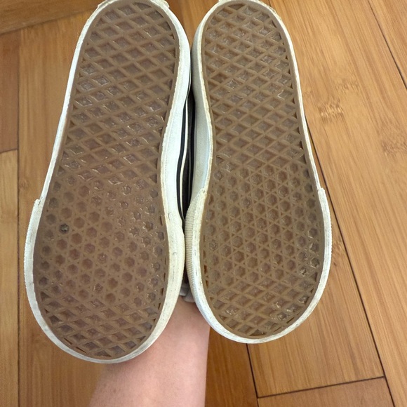 Vans Kids Charcoal Canvas Sneakers -Toddler 8 - Picture 6 of 6